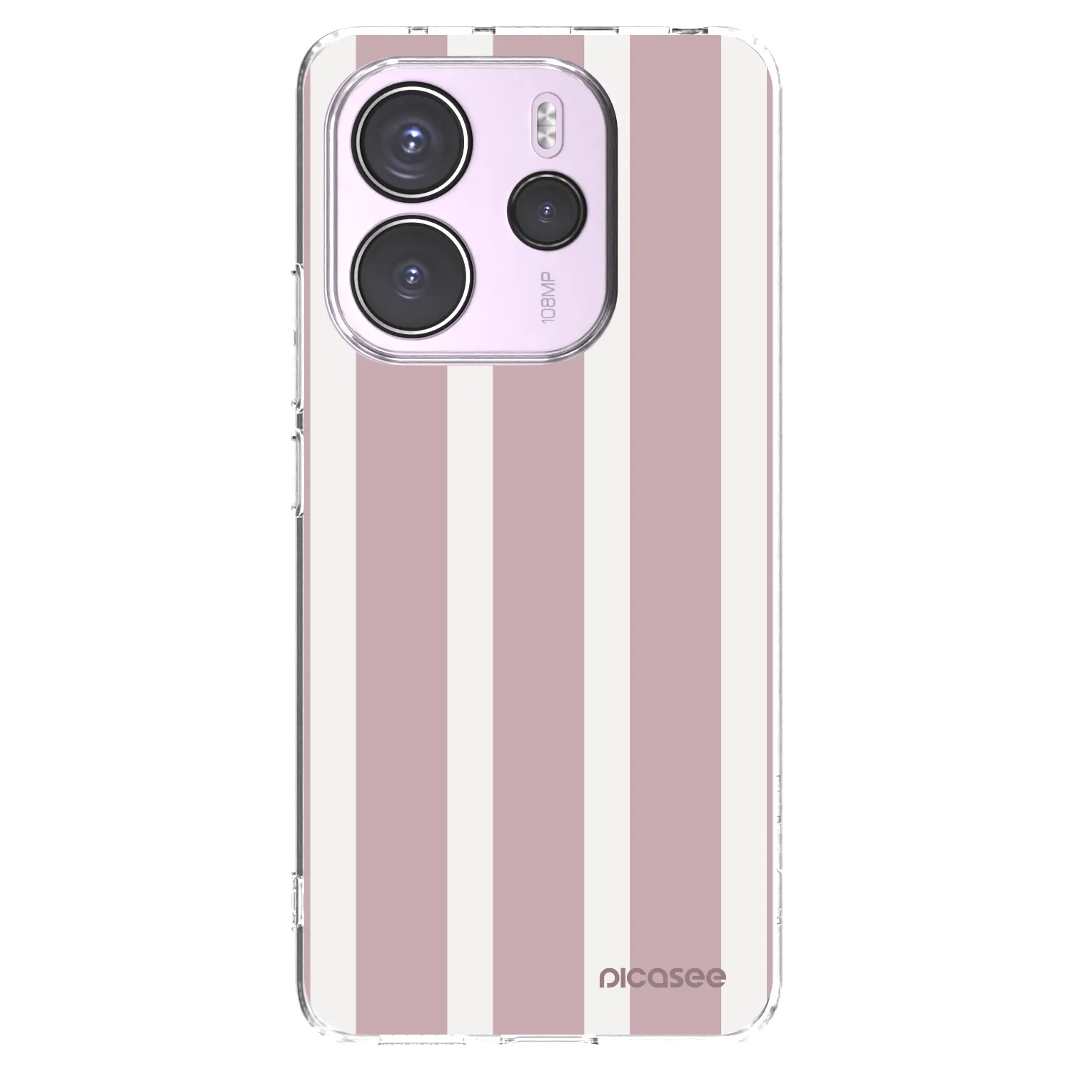 Picasee silikonowe przeźroczyste etui na Xiaomi Redmi Note 14 4G - Velvet sun