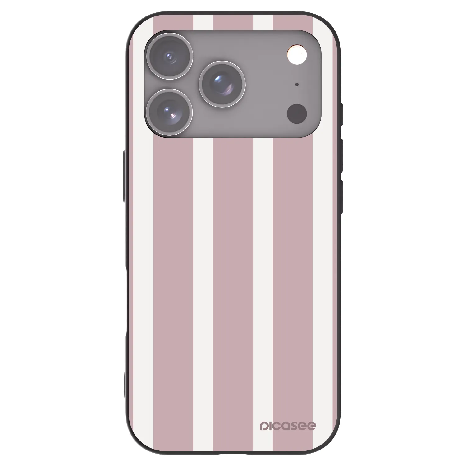 Picasee silikonowe czarne etui na Apple iPhone 17 Pro - Velvet sun