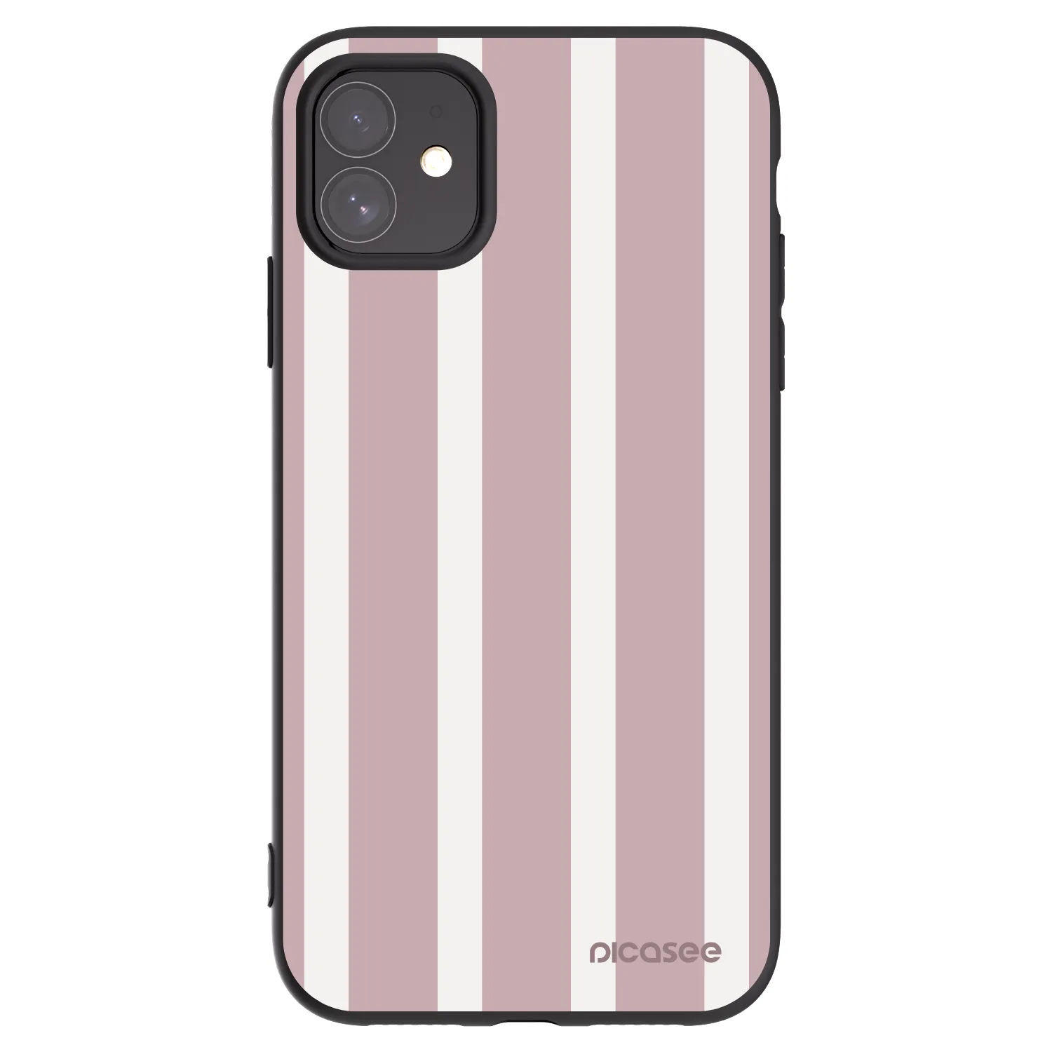 Picasee silikonowe czarne etui na Apple iPhone 11 - Velvet sun