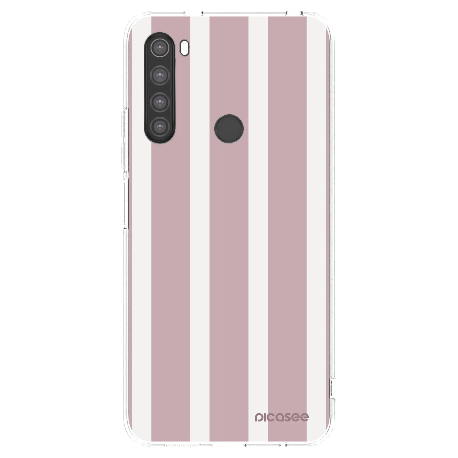 Picasee silikonowe przeźroczyste etui na Xiaomi Redmi Note 8 - Velvet sun