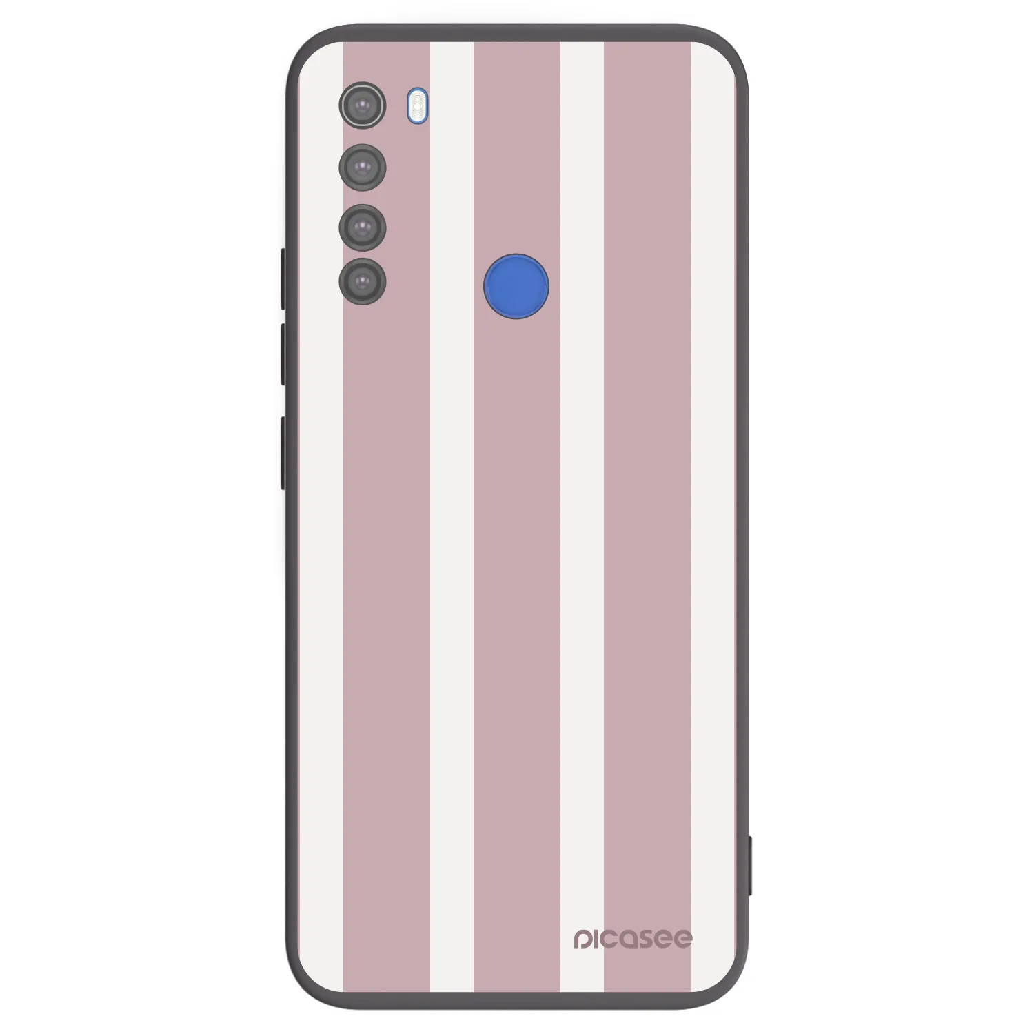 Picasee silikonowe czarne etui na Xiaomi Redmi Note 8T - Velvet sun