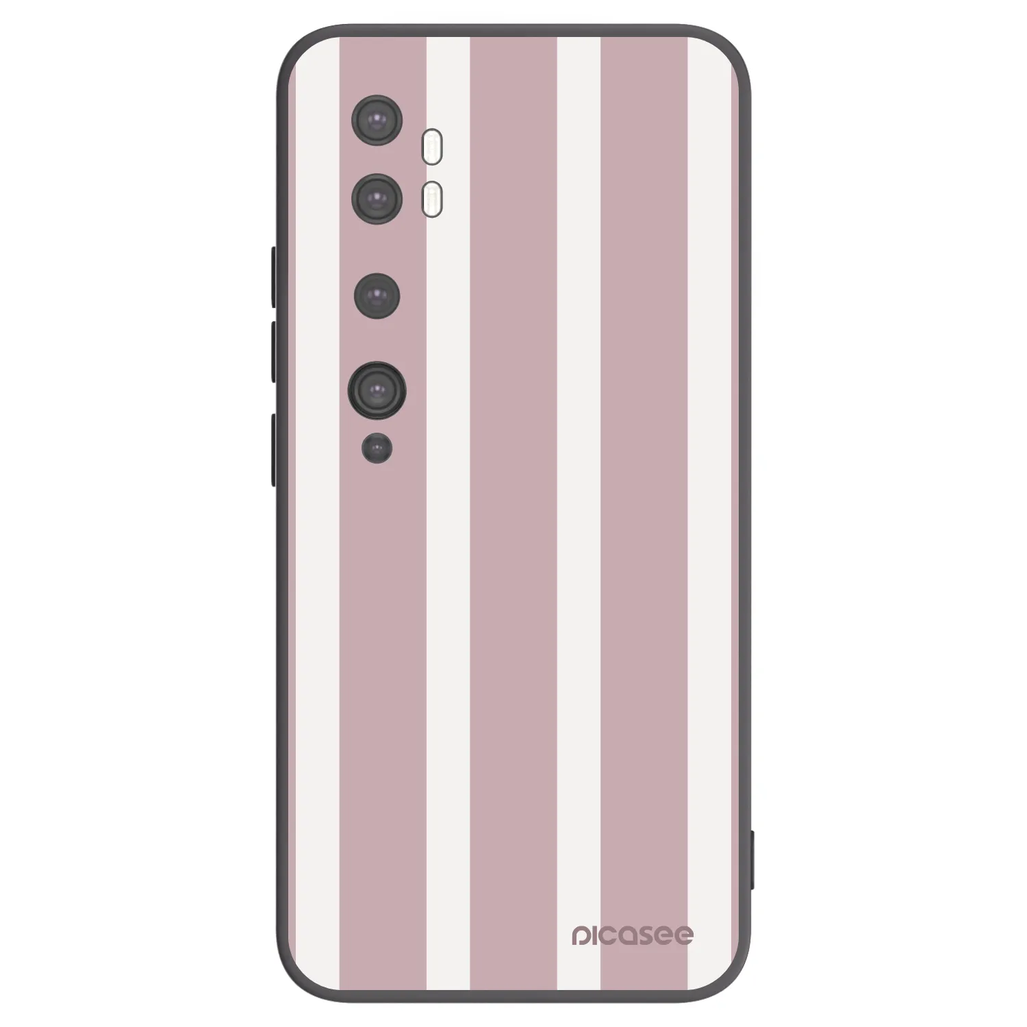 Picasee silikonowe czarne etui na Xiaomi Mi Note 10 (Pro) - Velvet sun