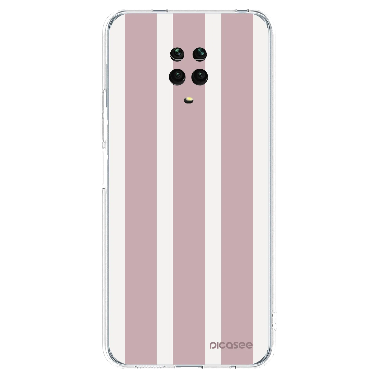 Picasee silikonowe przeźroczyste etui na Xiaomi Redmi Note 9 Pro - Velvet sun
