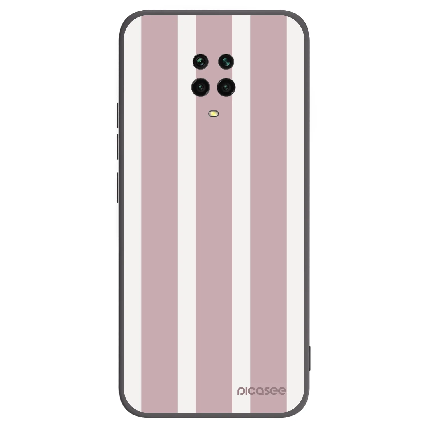 Picasee silikonowe czarne etui na Xiaomi Redmi Note 9 Pro - Velvet sun