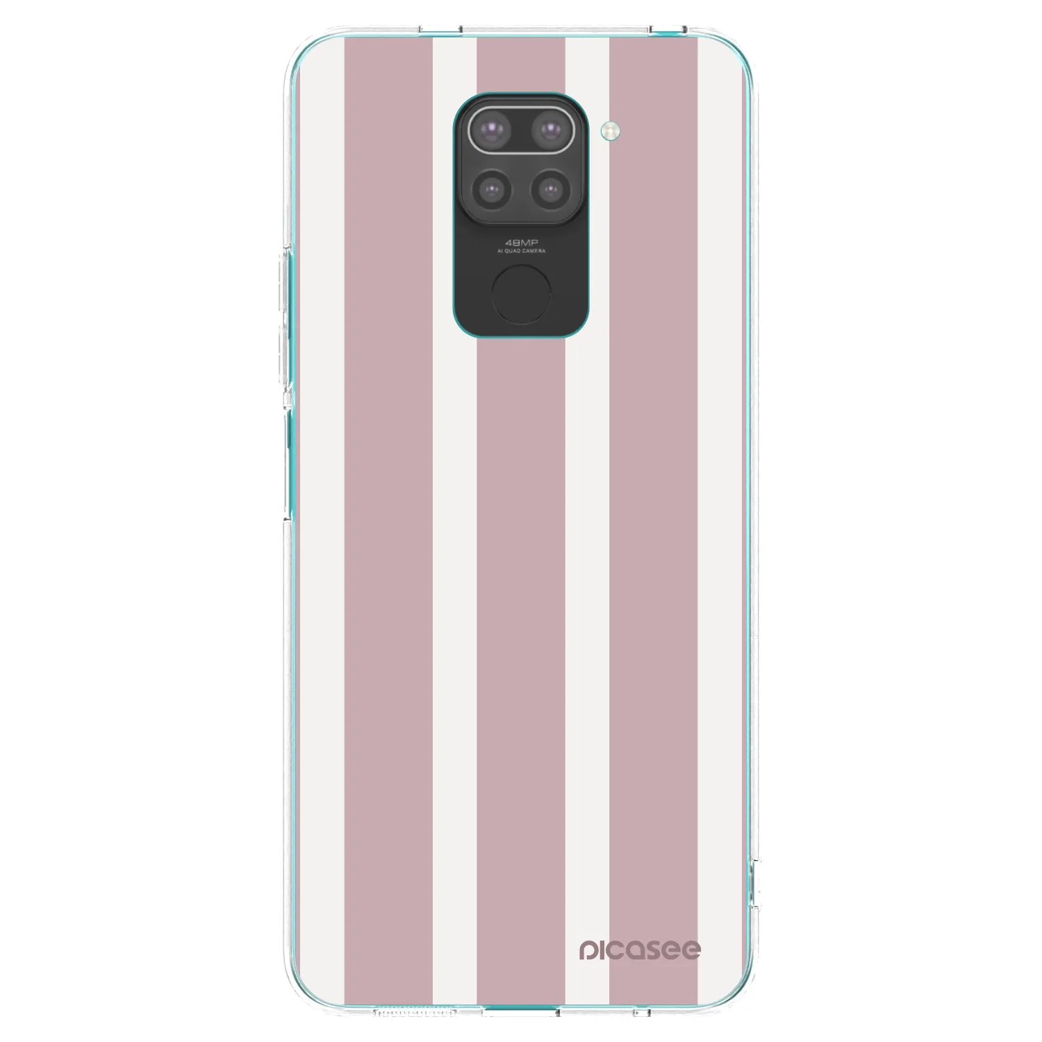Picasee silikonowe czarne etui na Xiaomi Redmi Note 9 - Velvet sun