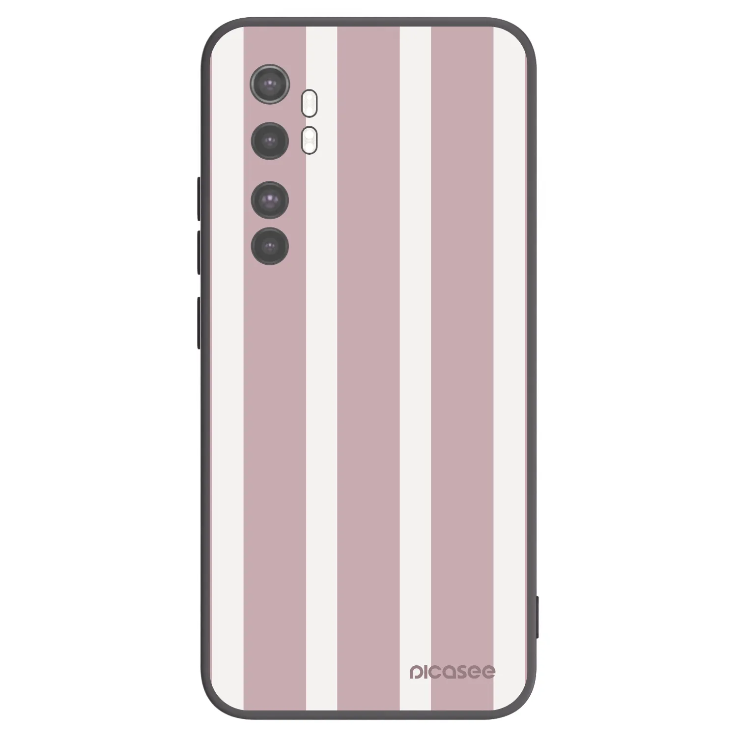 Picasee silikonowe czarne etui na Xiaomi Mi Note 10 Lite - Velvet sun