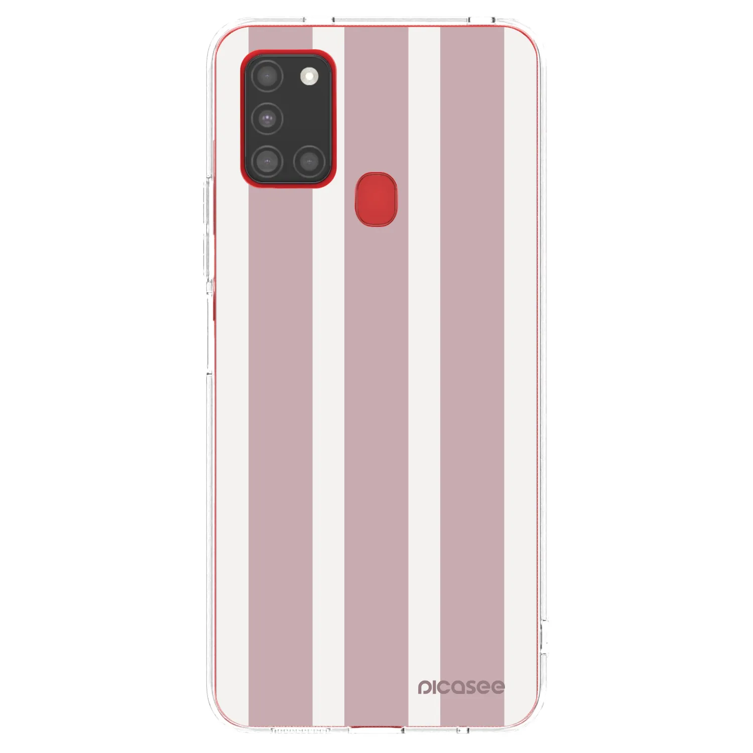 Picasee silikonowe przeźroczyste etui na Samsung Galaxy A21s - Velvet sun