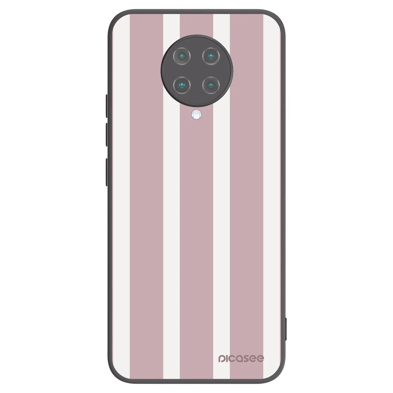 Picasee silikonowe czarne etui na Xiaomi Poco F2 Pro - Velvet sun