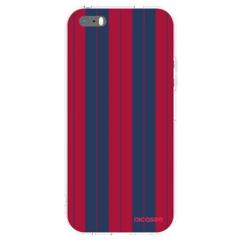 Picasee silikonowe przeźroczyste etui na Apple iPhone 5/5S/SE - Yacht club