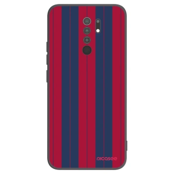 Picasee silikonowe czarne etui na Xiaomi Redmi 9 - Yacht club
