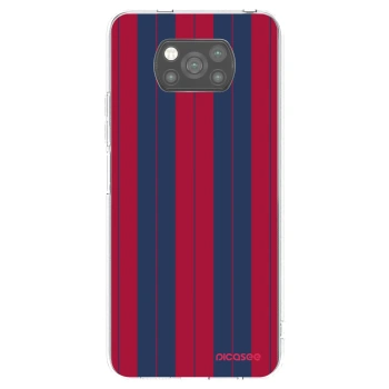 Picasee silikonowe czarne etui na Xiaomi Poco X3 - Yacht club