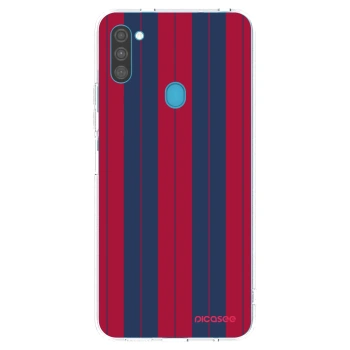 Picasee silikonowe przeźroczyste etui na Samsung Galaxy M11 - Yacht club