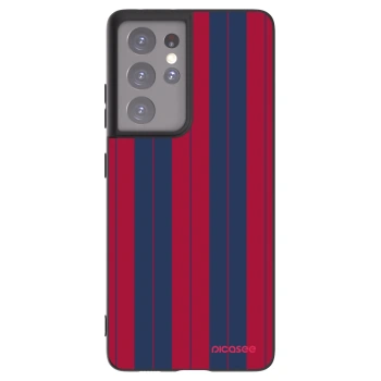 Picasee silikonowe czarne etui na Samsung Galaxy S21 Ultra 5G G998B - Yacht club