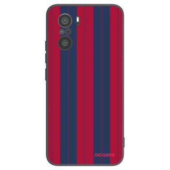 Picasee silikonowe czarne etui na Xiaomi Poco F3 - Yacht club