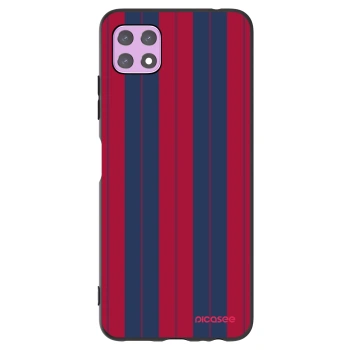 Picasee silikonowe czarne etui na Samsung Galaxy A22 A226B 5G - Yacht club