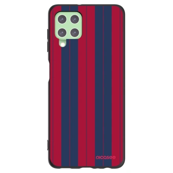 Picasee silikonowe czarne etui na Samsung Galaxy A22 A225F 4G - Yacht club