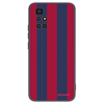 Picasee silikonowe czarne etui na Xiaomi Redmi 10 - Yacht club