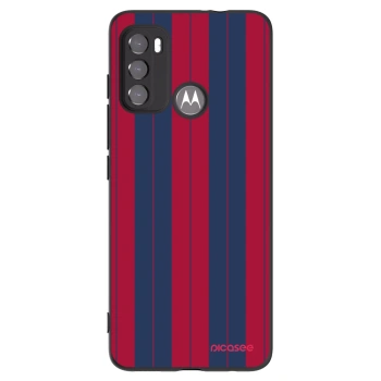 Picasee silikonowe czarne etui na Motorola Moto G60 - Yacht club