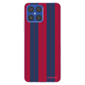 Picasee silikonowe przeźroczyste etui na Honor X8 4G - Yacht club