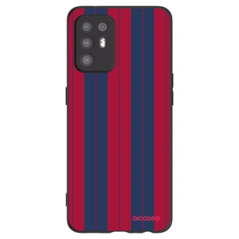 Picasee silikonowe czarne etui na OPPO A94 5G - Yacht club