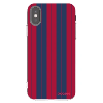 Picasee silikonowe przeźroczyste etui na Apple iPhone X/XS - Yacht club