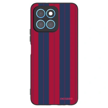 Picasee silikonowe czarne etui na Honor X6 - Yacht club