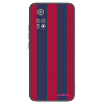 Picasee silikonowe czarne etui na Xiaomi Redmi Note 11S 5G - Yacht club