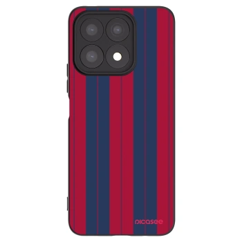Picasee silikonowe czarne etui na Honor X8a - Yacht club