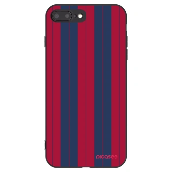 Picasee silikonowe czarne etui na Apple iPhone 7 Plus - Yacht club