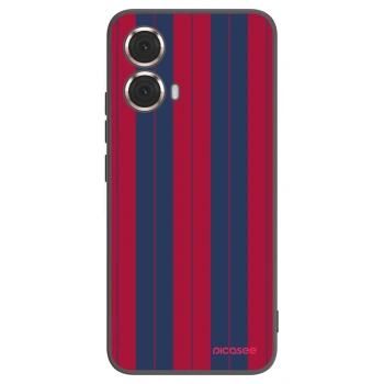 Picasee silikonowe czarne etui na Motorola Moto G85 - Yacht club