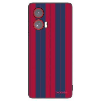 Picasee silikonowe czarne etui na Motorola Edge 50 Fusion - Yacht club