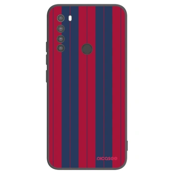 Picasee silikonowe czarne etui na Xiaomi Redmi Note 8 - Yacht club