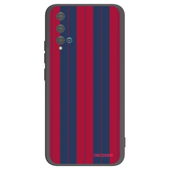 Picasee silikonowe czarne etui na Huawei Nova 5T - Yacht club