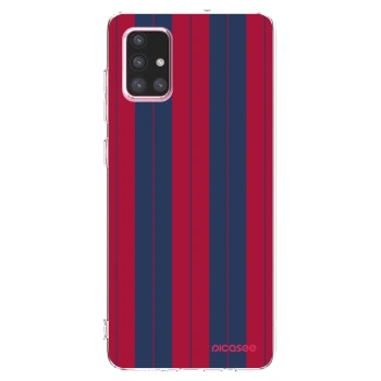 Picasee silikonowe przeźroczyste etui na Samsung Galaxy A71 A715F - Yacht club