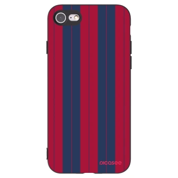 Picasee silikonowe czarne etui na Apple iPhone SE 2020 - Yacht club