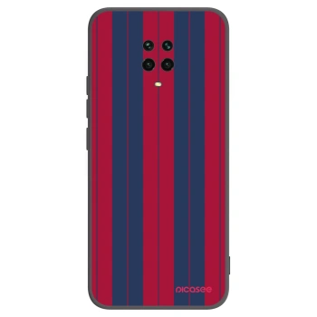 Picasee silikonowe czarne etui na Xiaomi Redmi Note 9 Pro - Yacht club