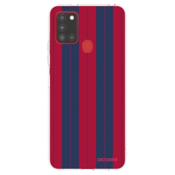 Picasee silikonowe przeźroczyste etui na Samsung Galaxy A21s - Yacht club