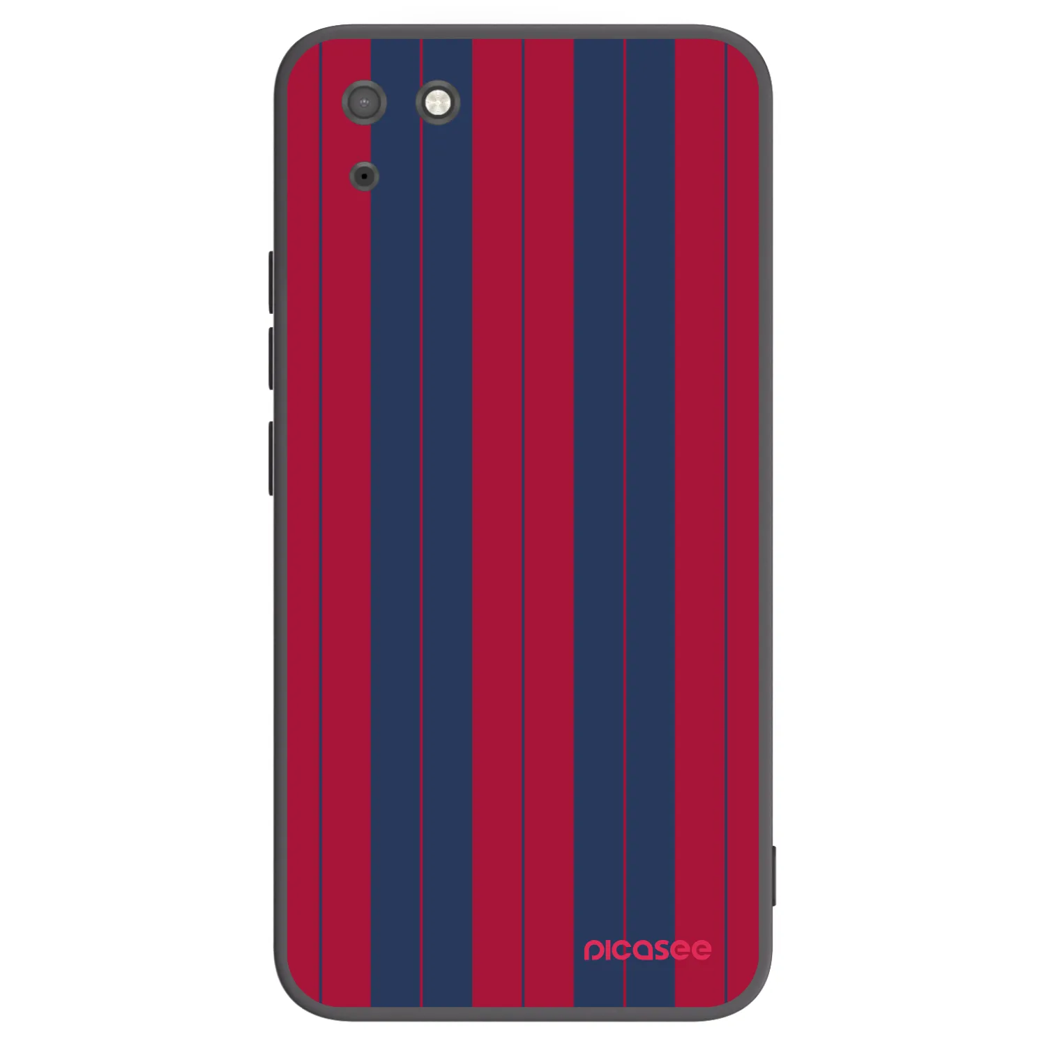 Picasee silikonowe czarne etui na Huawei Y5P - Yacht club