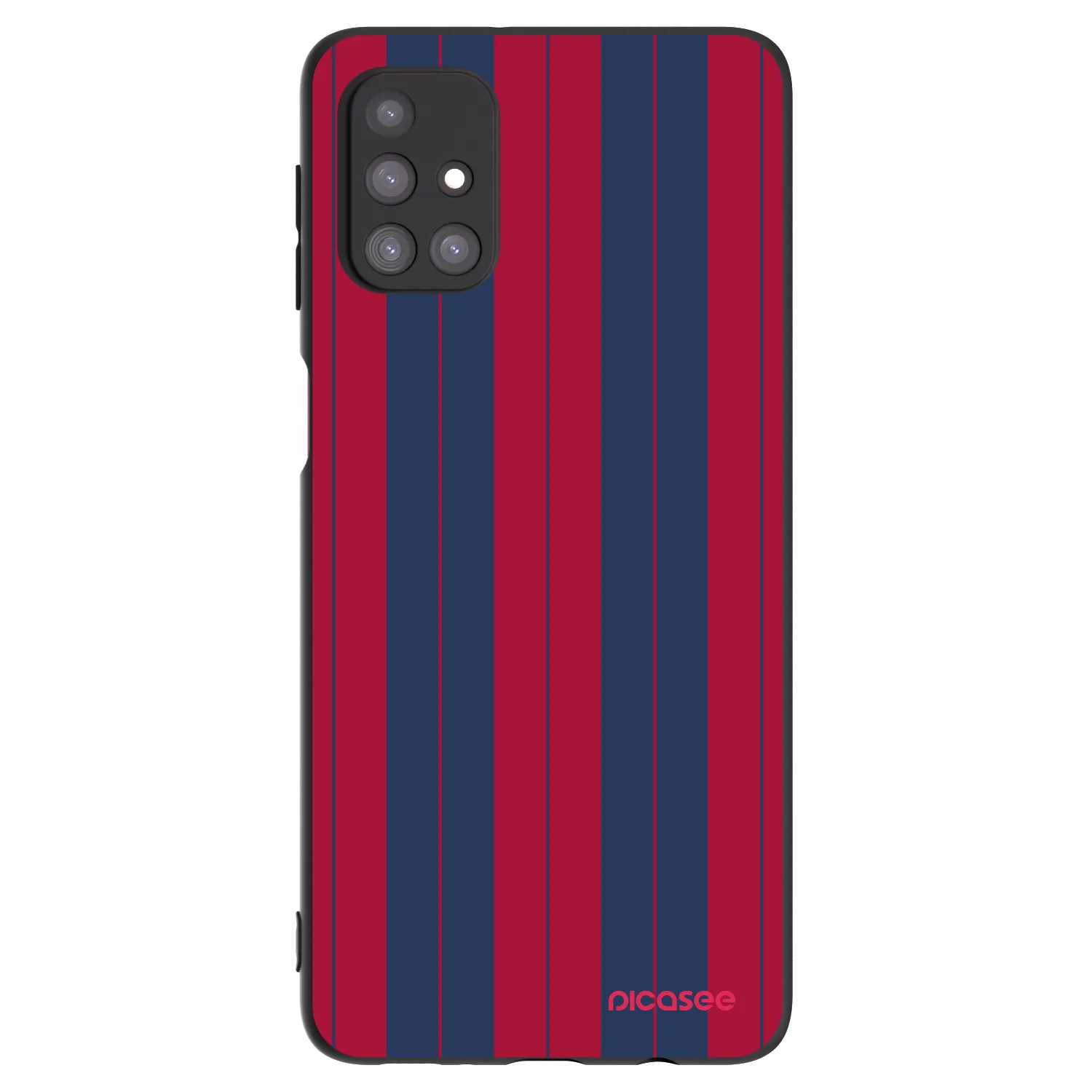 Picasee silikonowe czarne etui na Samsung Galaxy M31s - Yacht club