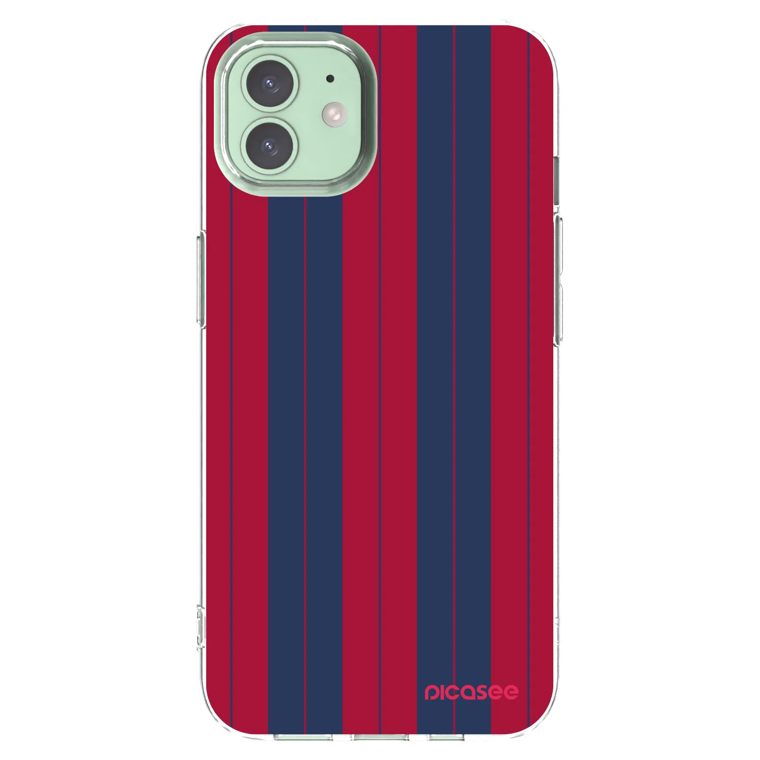 Picasee silikonowe przeźroczyste etui na Apple iPhone 12 - Yacht club