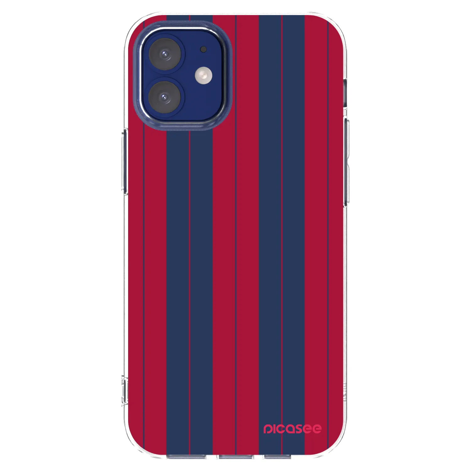 Picasee silikonowe przeźroczyste etui na Apple iPhone 12 mini - Yacht club