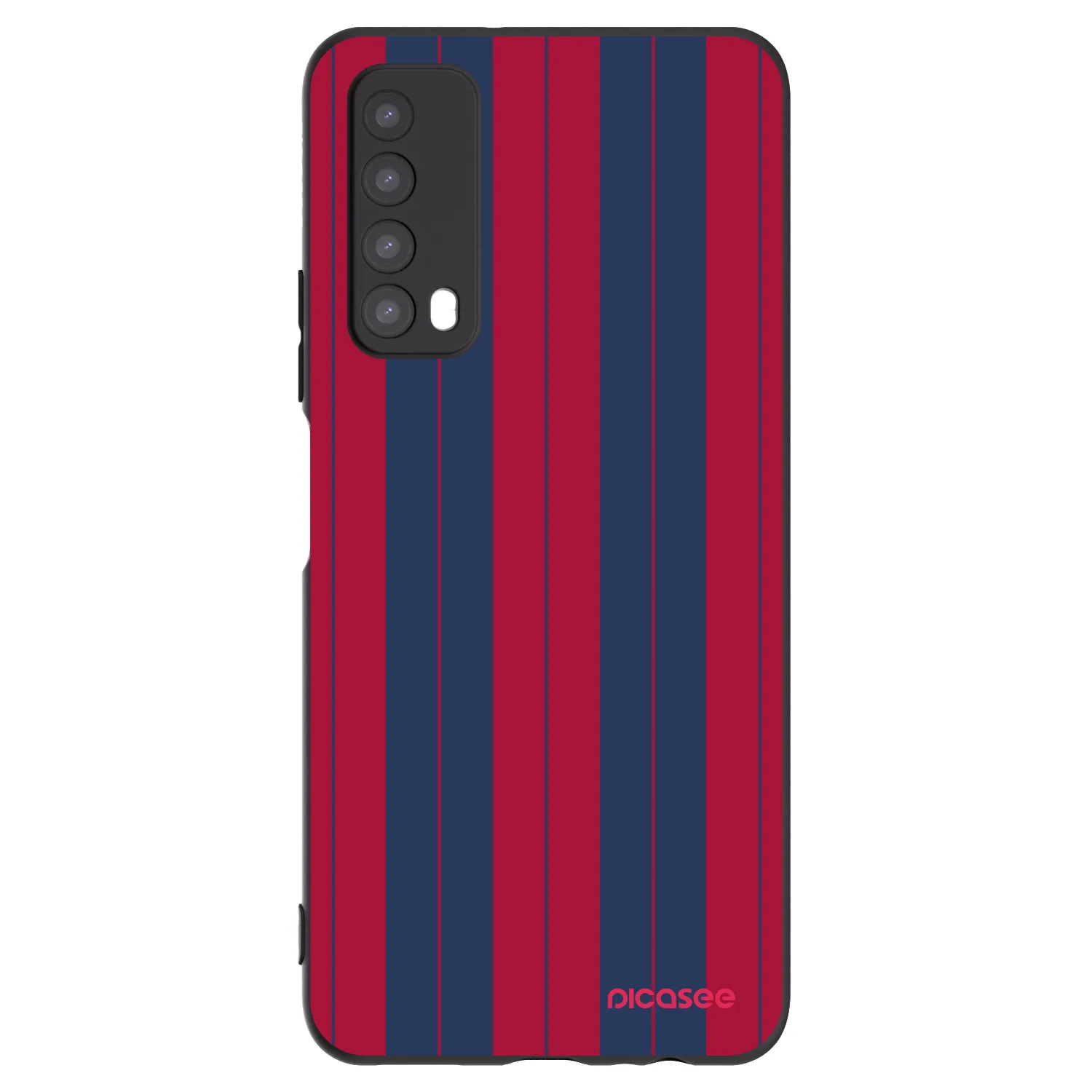 Picasee silikonowe czarne etui na Huawei P Smart 2021 - Yacht club