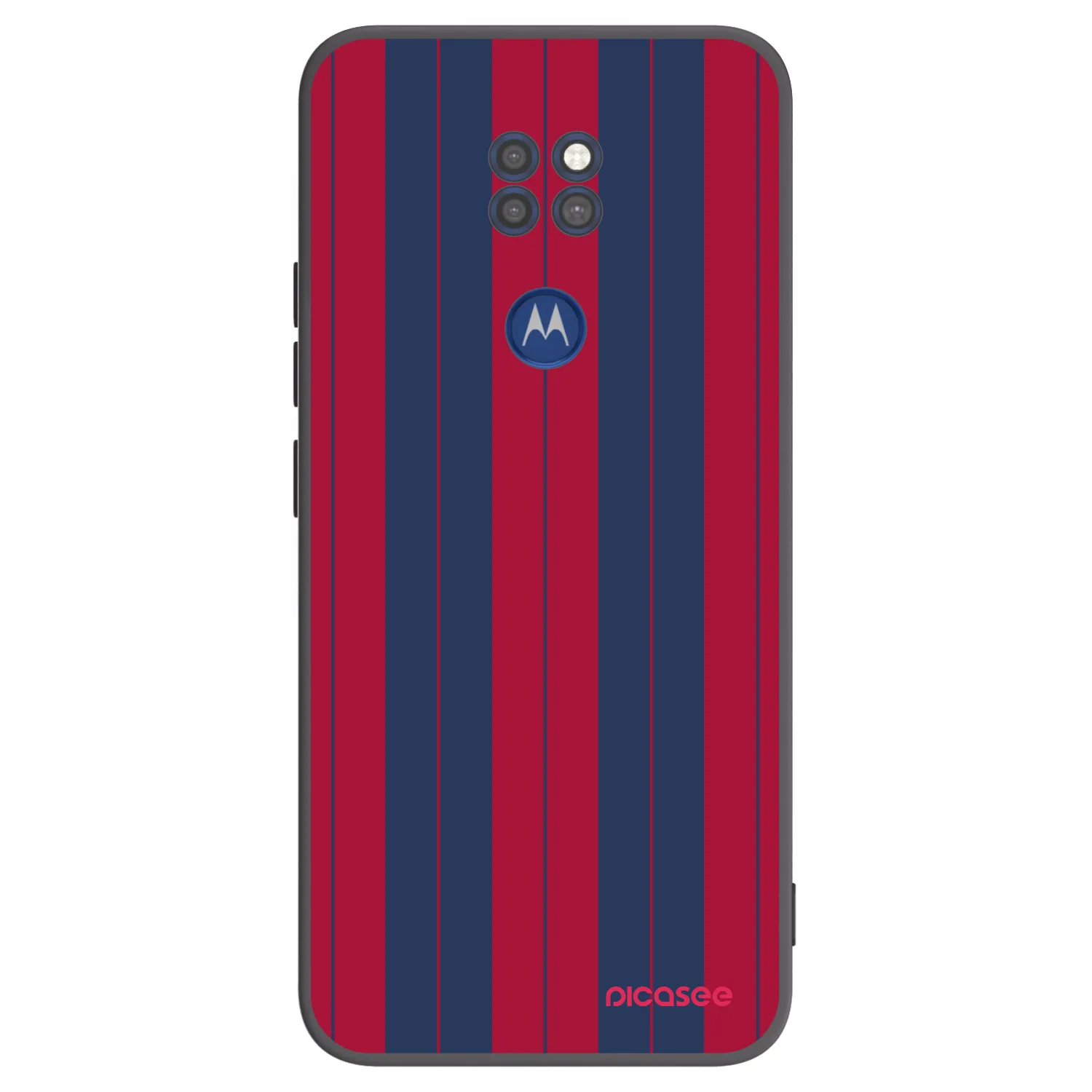 Picasee silikonowe czarne etui na Motorola Moto G9 Play - Yacht club