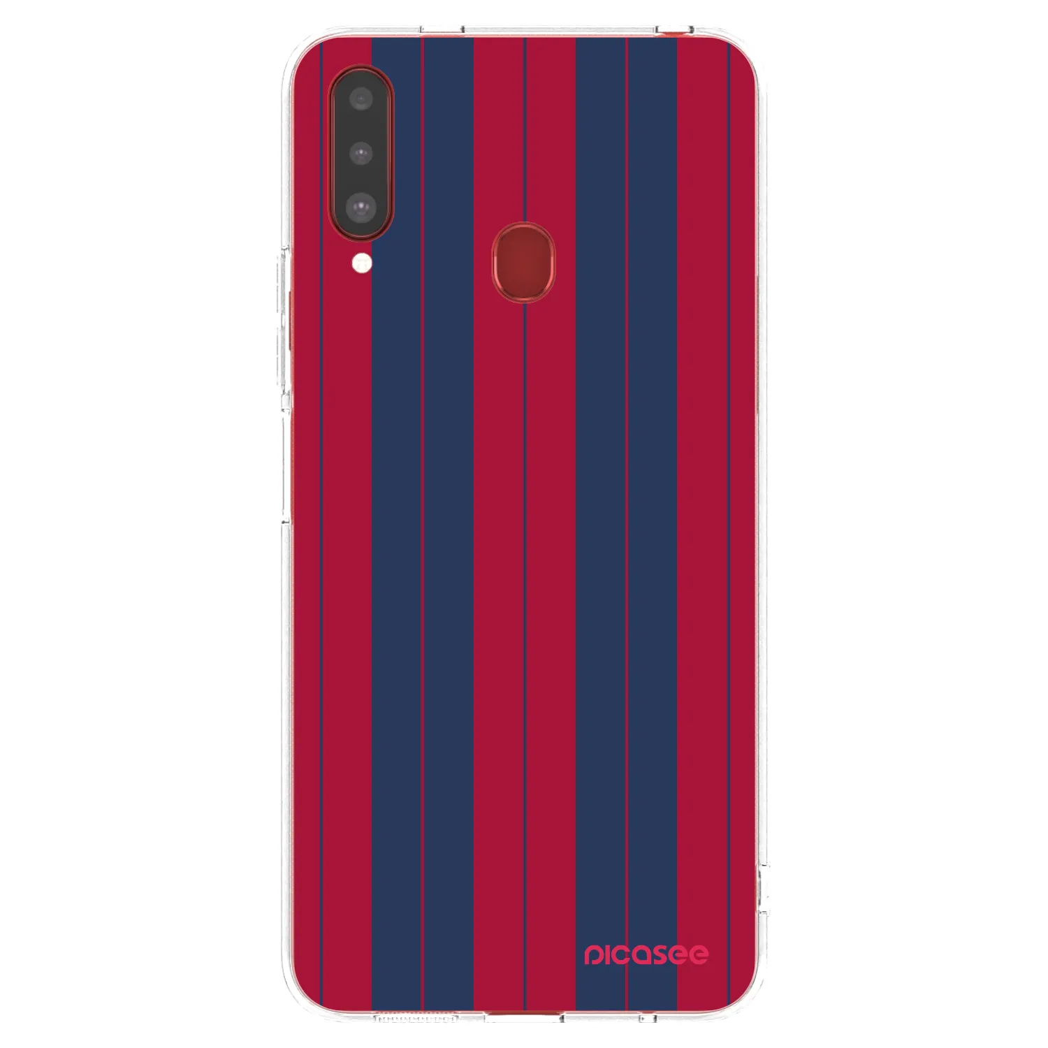 Picasee silikonowe przeźroczyste etui na Samsung Galaxy A20s - Yacht club