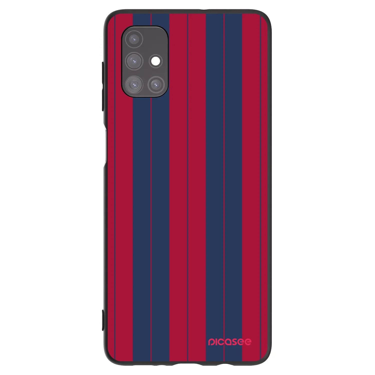 Picasee silikonowe czarne etui na Samsung Galaxy M51 M515F - Yacht club
