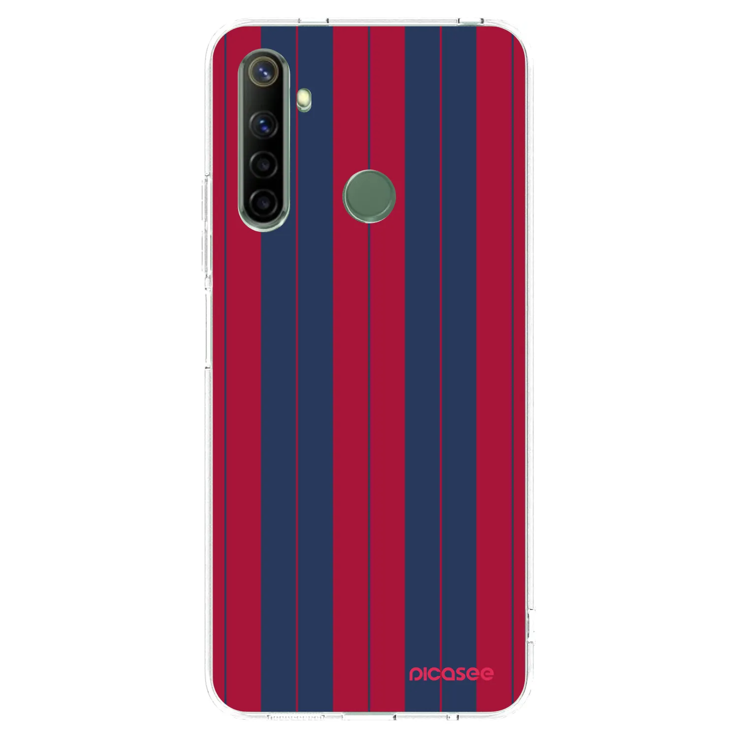 Picasee silikonowe przeźroczyste etui na Realme 6i - Yacht club