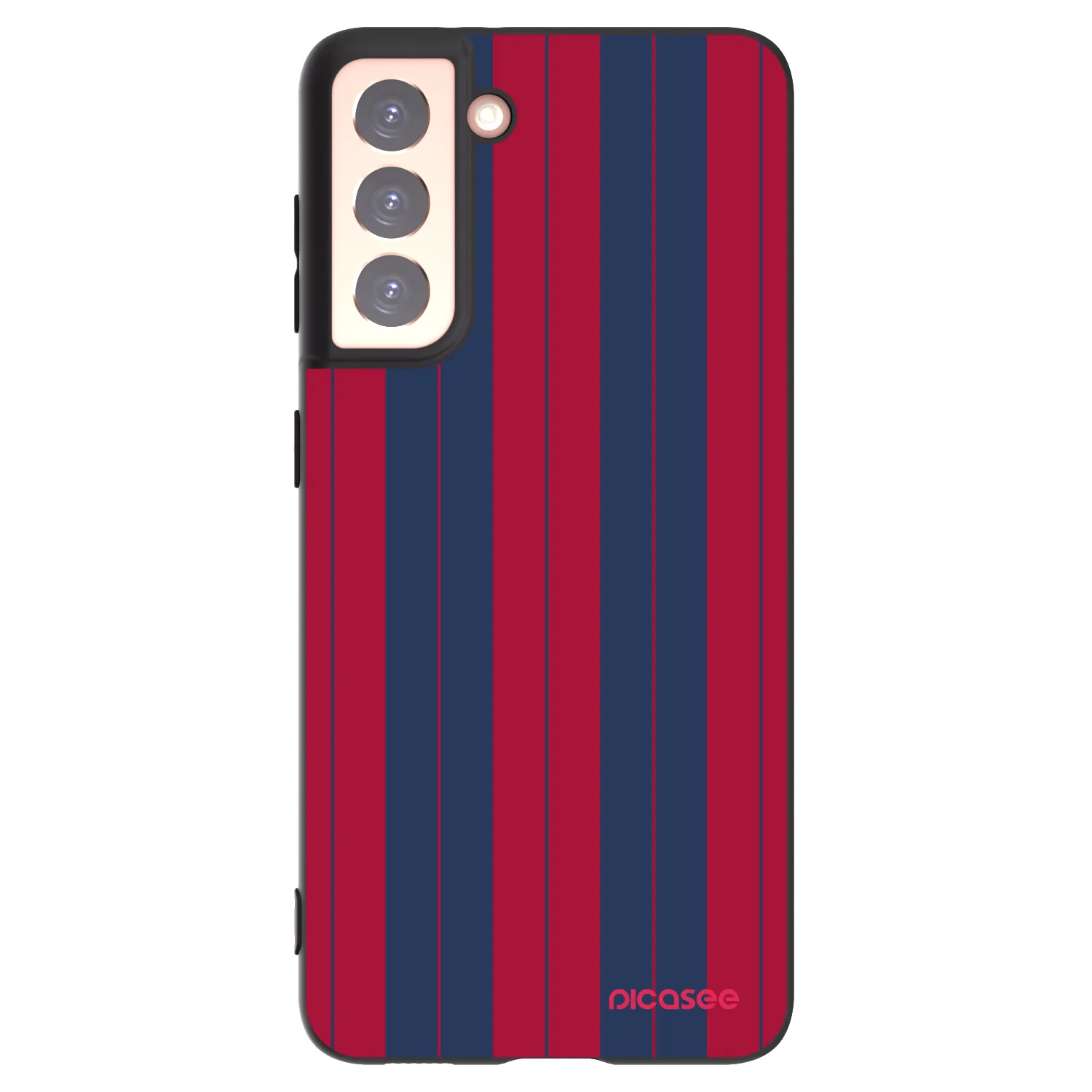 Picasee silikonowe czarne etui na Samsung Galaxy S21 5G G991B - Yacht club