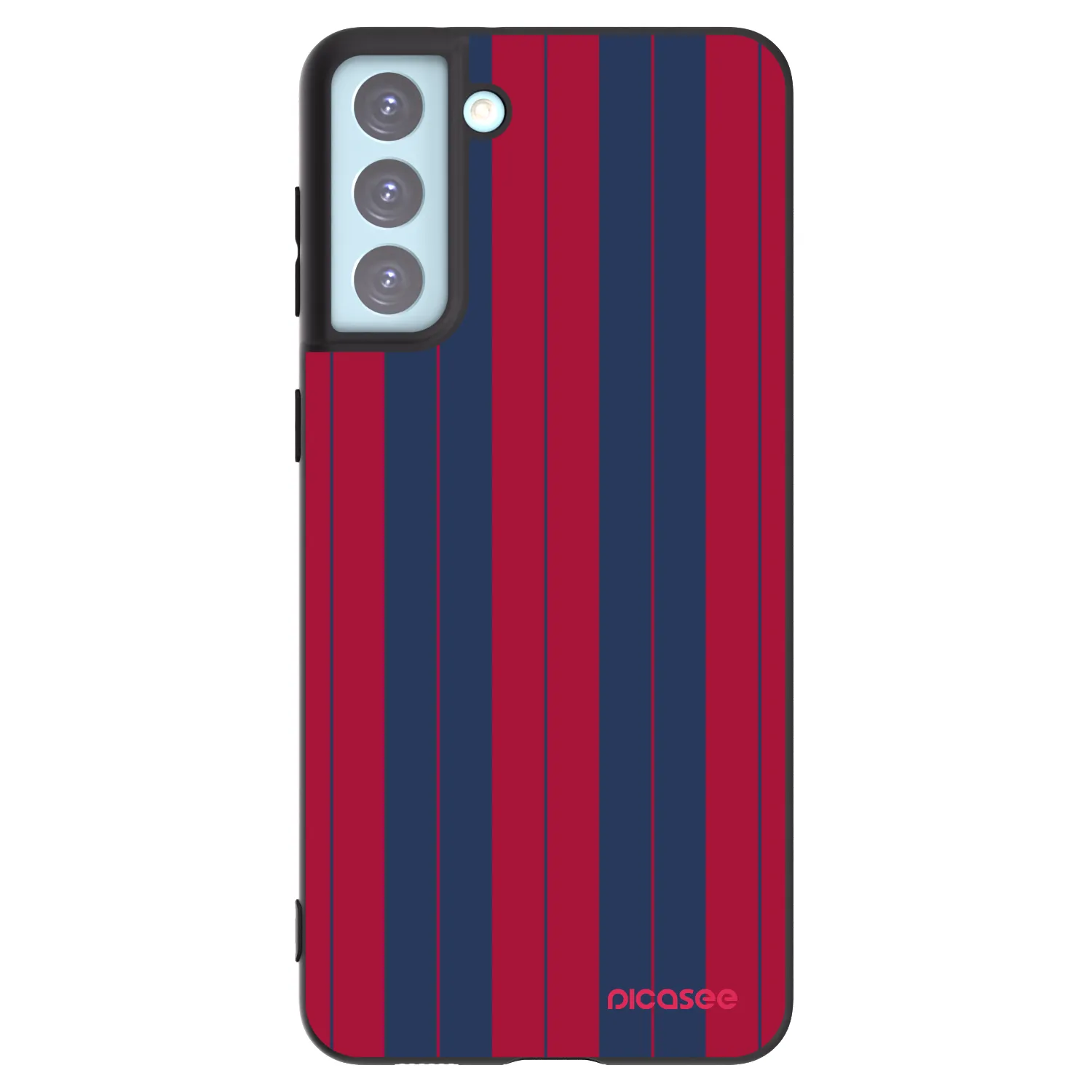 Picasee silikonowe czarne etui na Samsung Galaxy S21+ 5G G996F - Yacht club