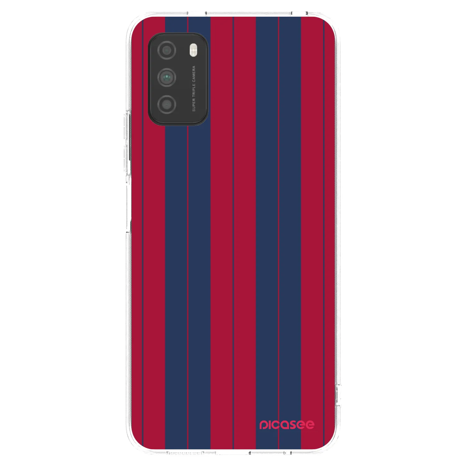 Picasee silikonowe przeźroczyste etui na Xiaomi Poco M3 - Yacht club