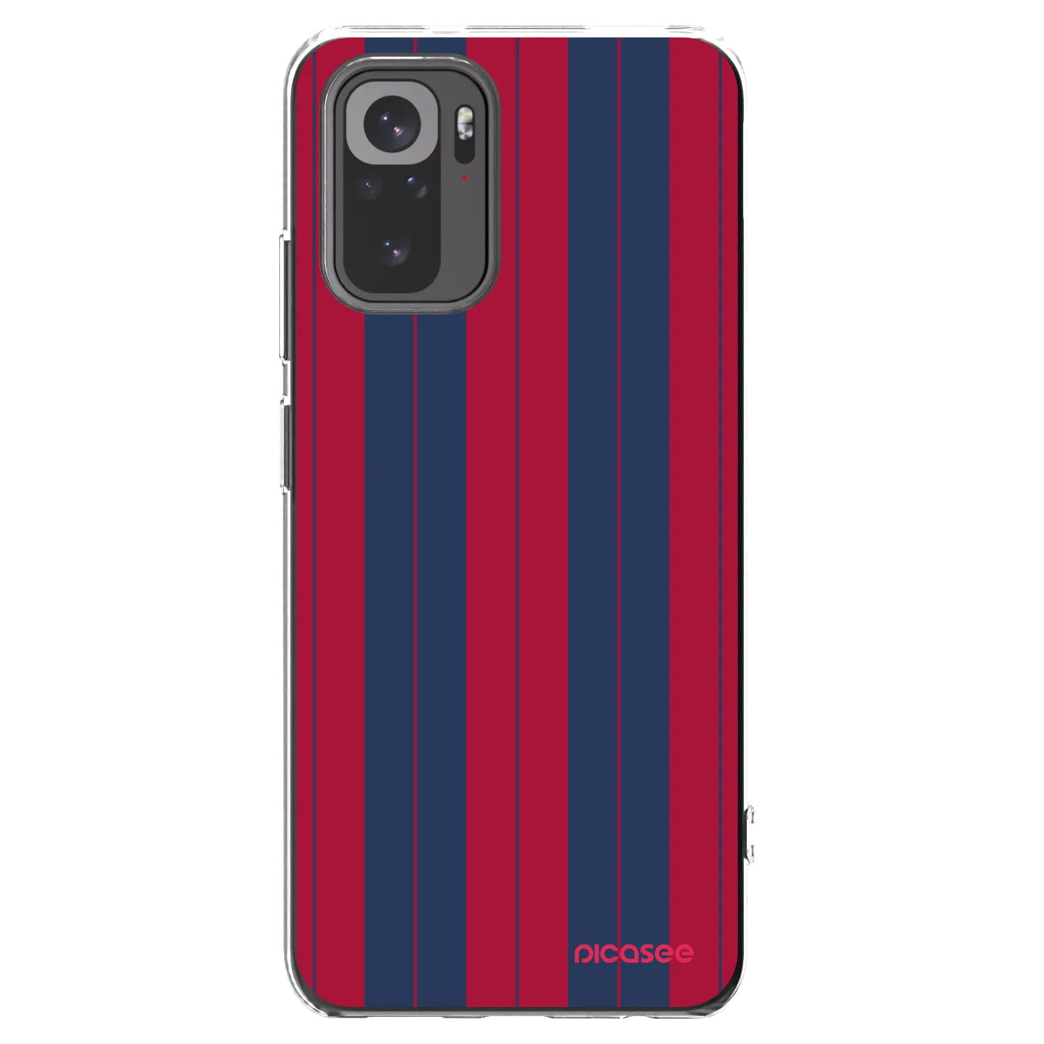 Picasee silikonowe przeźroczyste etui na Xiaomi Redmi Note 10 - Yacht club